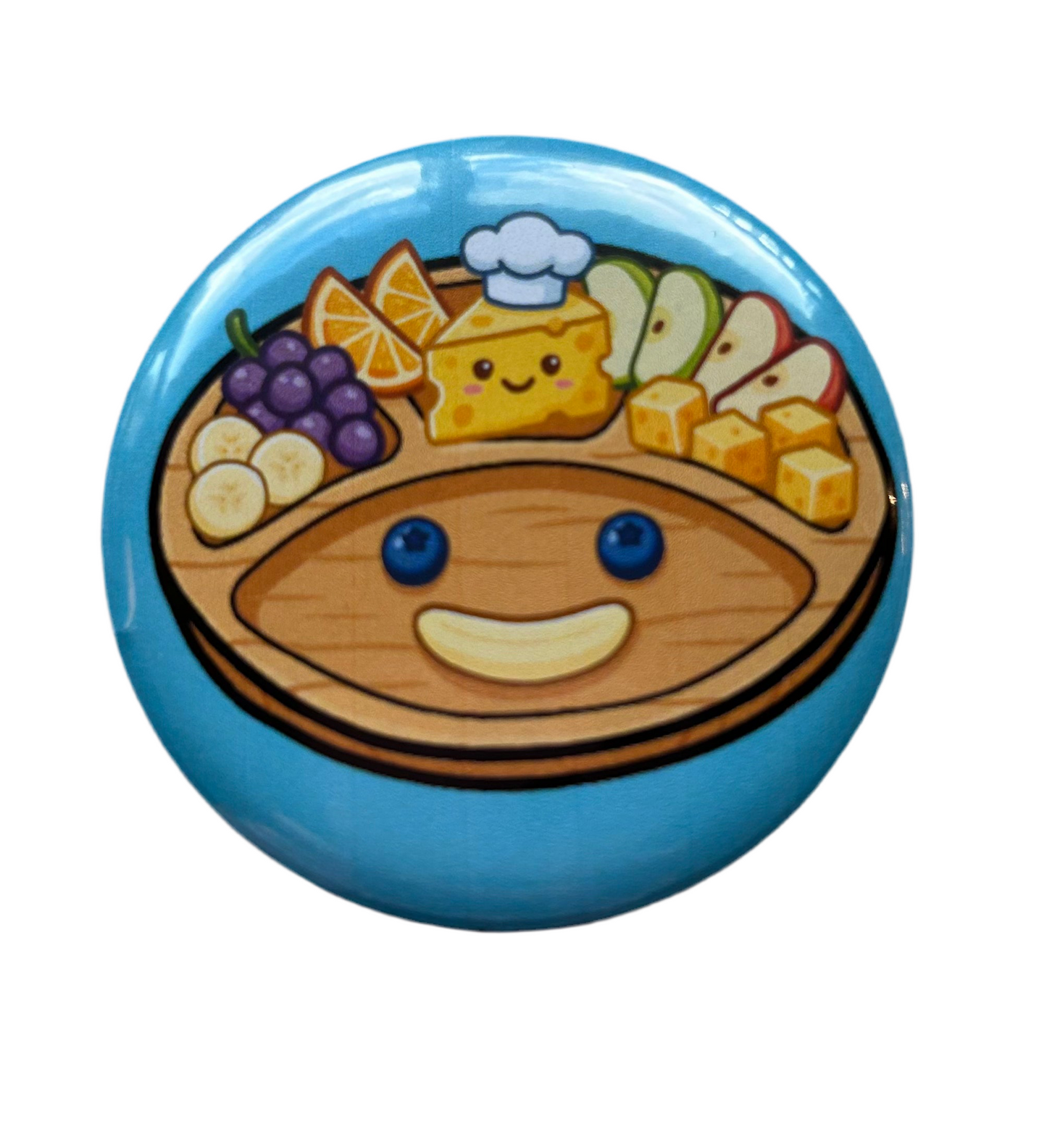 Fruit and Cheese Plate Magnet