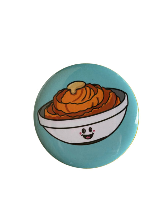 Mashed Sweet Potatoes Magnet