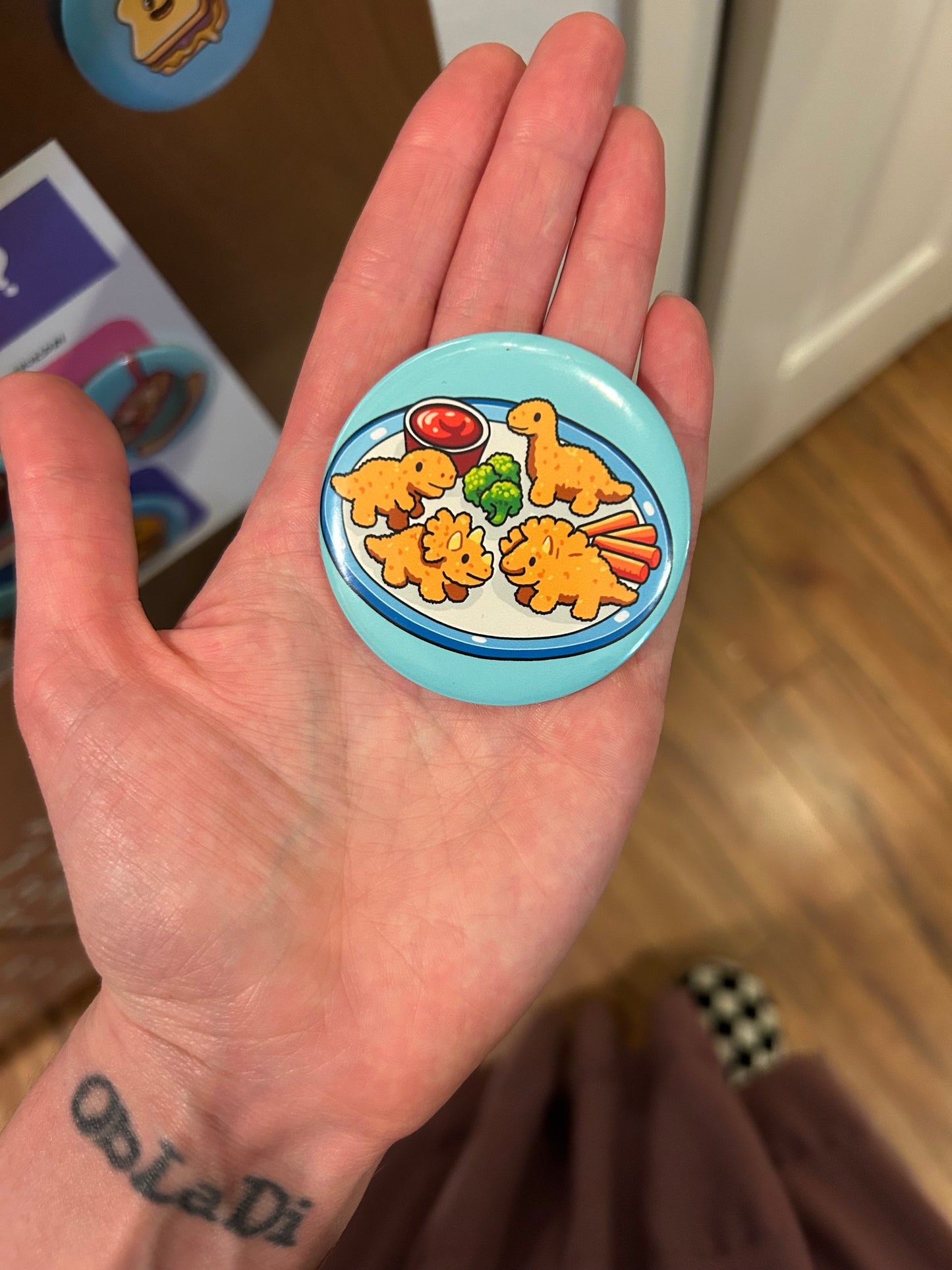 Dino Nuggies Magnet